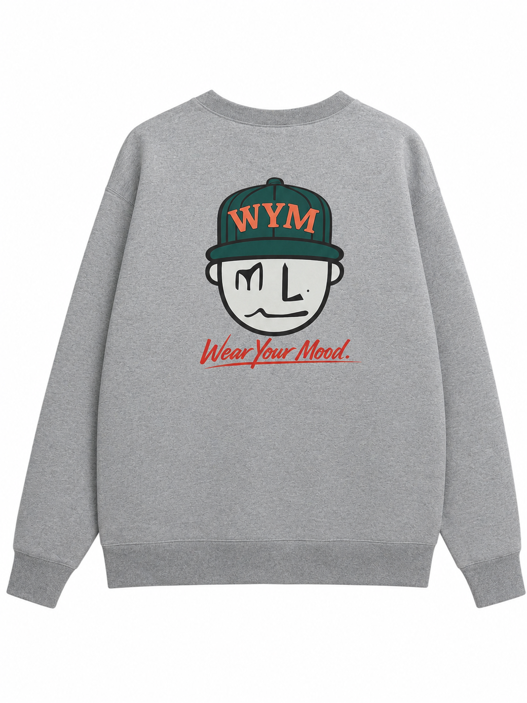 Weird People Embroidered Heavyweight Sweatshirt | MLABEL.