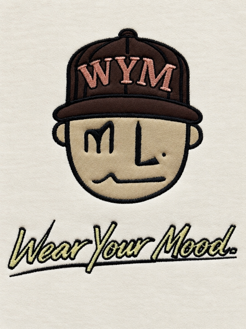 NO Embroidered Crewneck| MLABEL. thumbnail 4