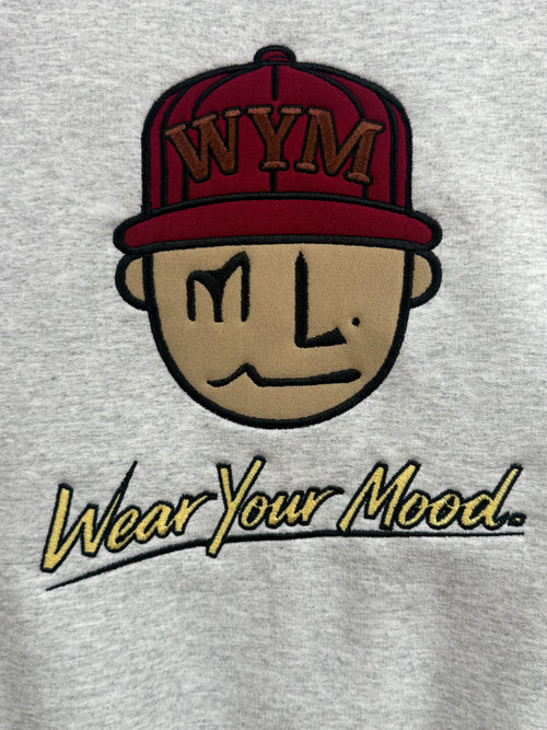 Hugs Embroidered Heavyweight Sweatshirt | MLABEL.
