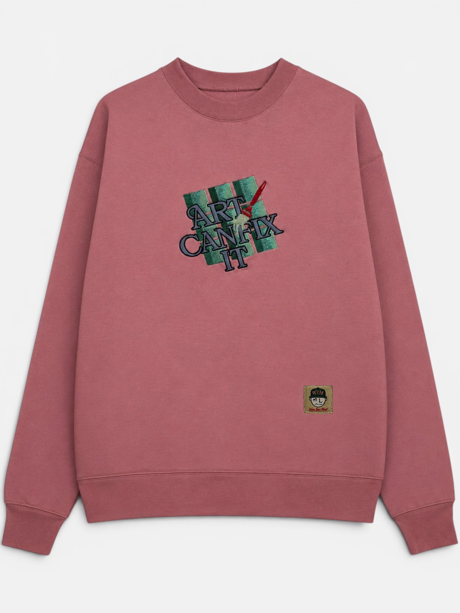 ArtFix Embroidered Heavyweight Sweatshirt | MLABEL.