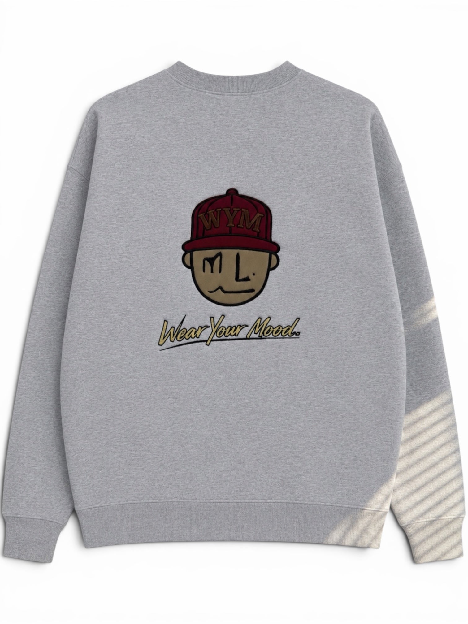 Hugs Embroidered Heavyweight Sweatshirt | MLABEL.