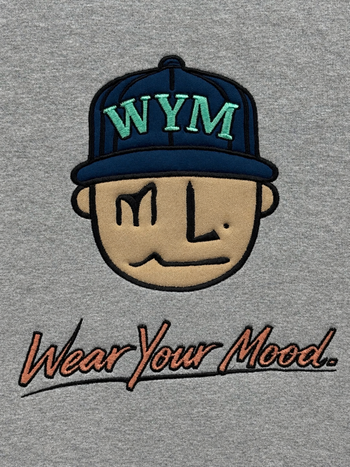 NO Embroidered Crewneck| MLABEL. thumbnail 8