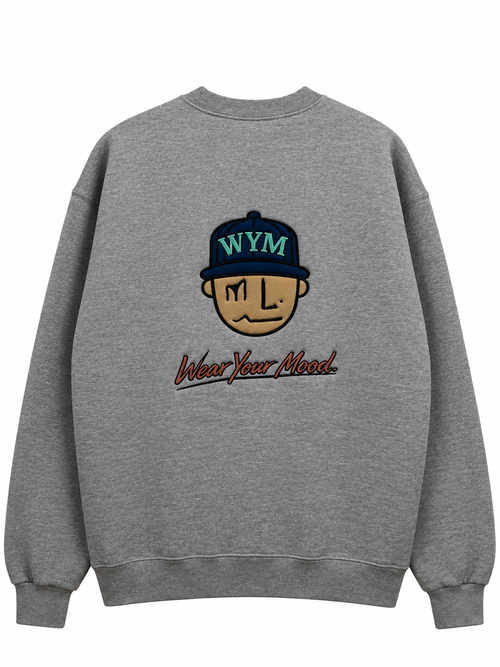 NO Embroidered Crewneck| MLABEL. thumbnail 7