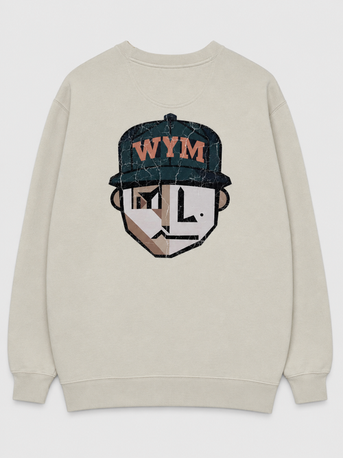 Designer. Embroidered Heavyweight Sweatshirt | MLABEL.