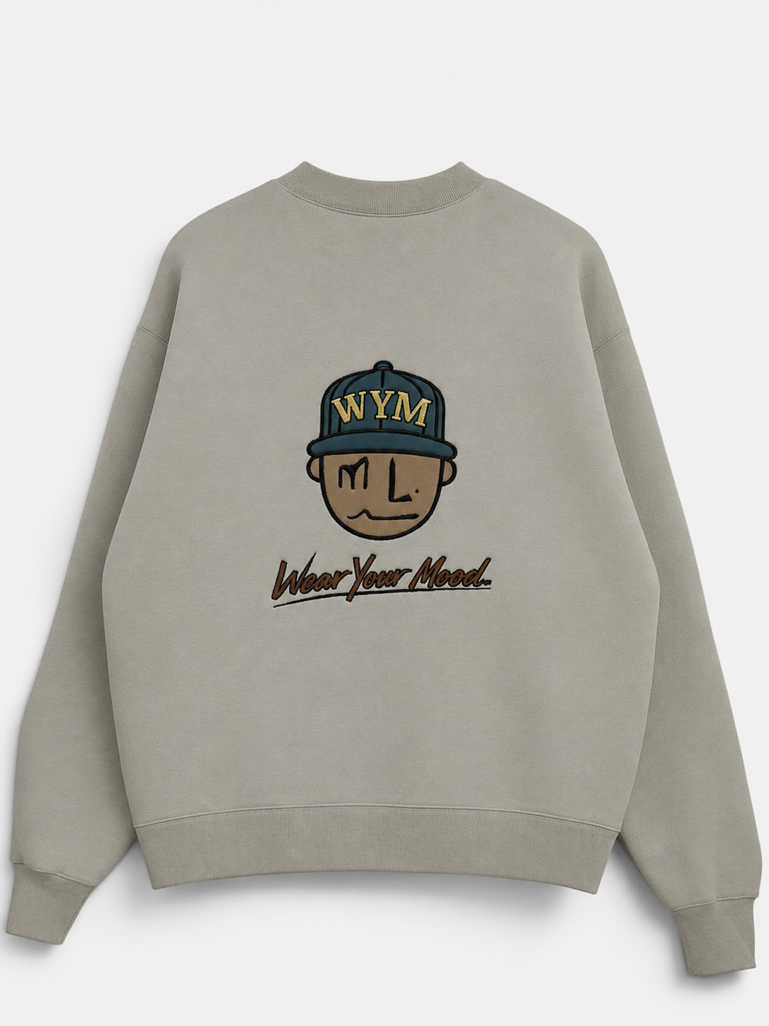 Lies Embroidered Heavyweight Sweatshirt | MLABEL.