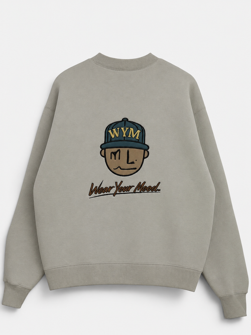 Lies Embroidered Heavyweight Sweatshirt | MLABEL.