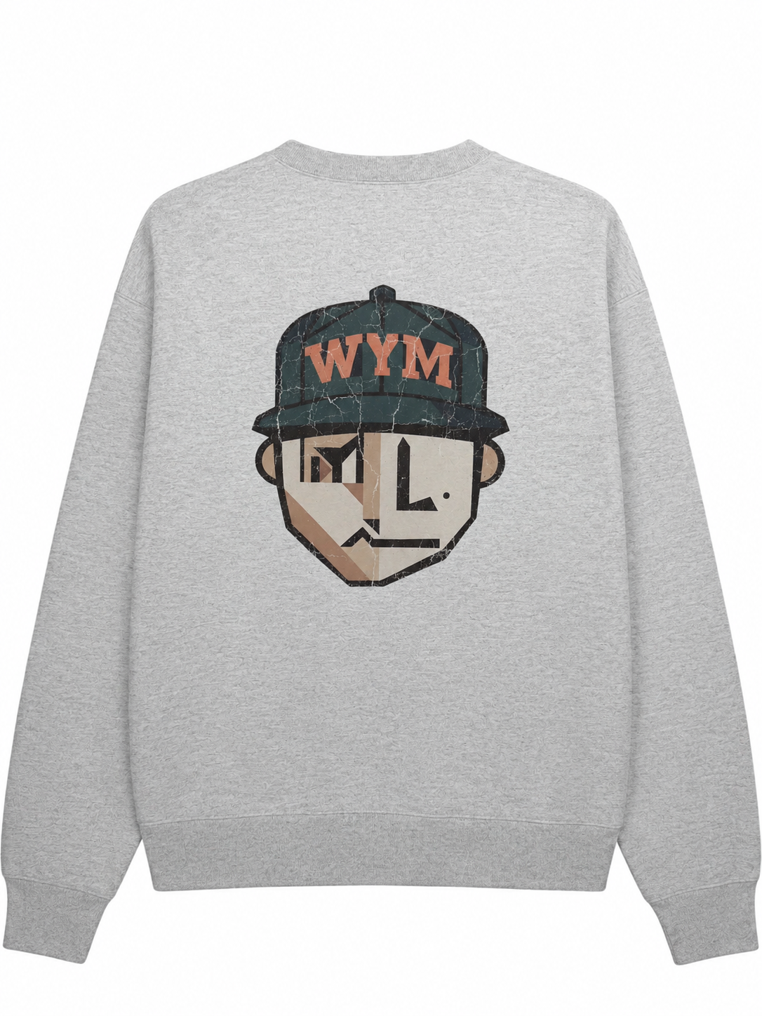 Abstract 102 Embroidered Heavyweight Sweatshirt | MLABEL.
