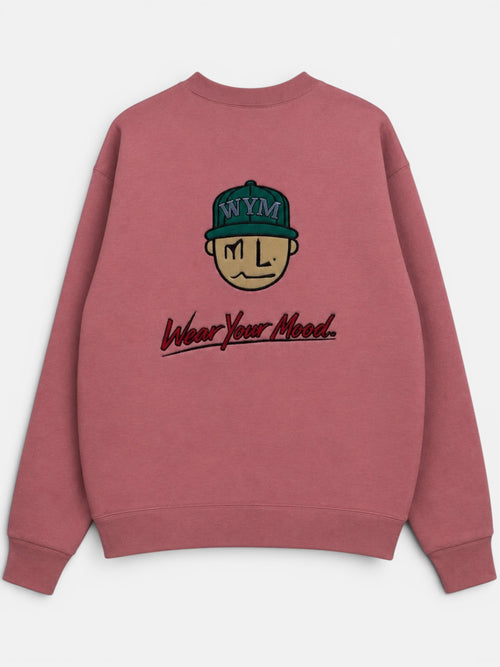 ArtFix Embroidered Heavyweight Sweatshirt | MLABEL.