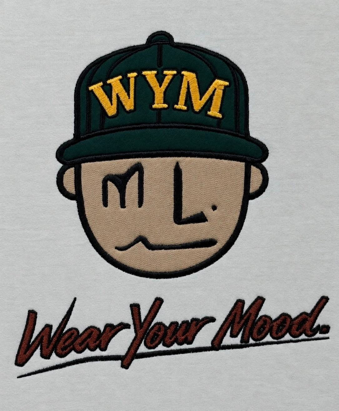 Abnormal Embroidered Tee | MLABEL.