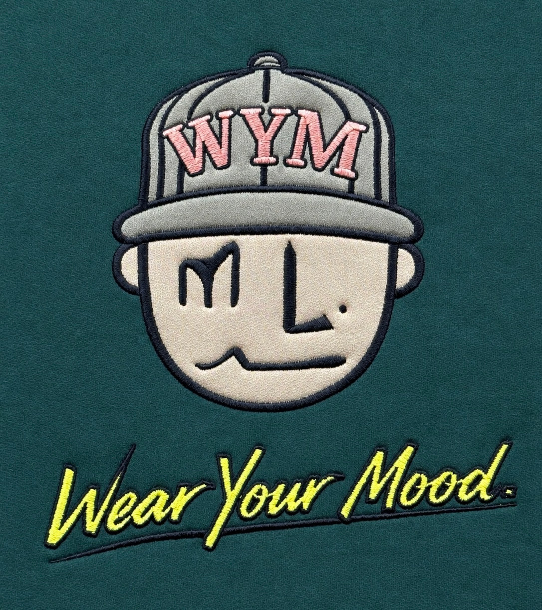 Focused Embroidered Crewneck | MLABEL.