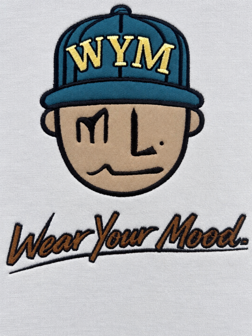 Lies Embroidered Heavyweight Sweatshirt | MLABEL. thumbnail 4