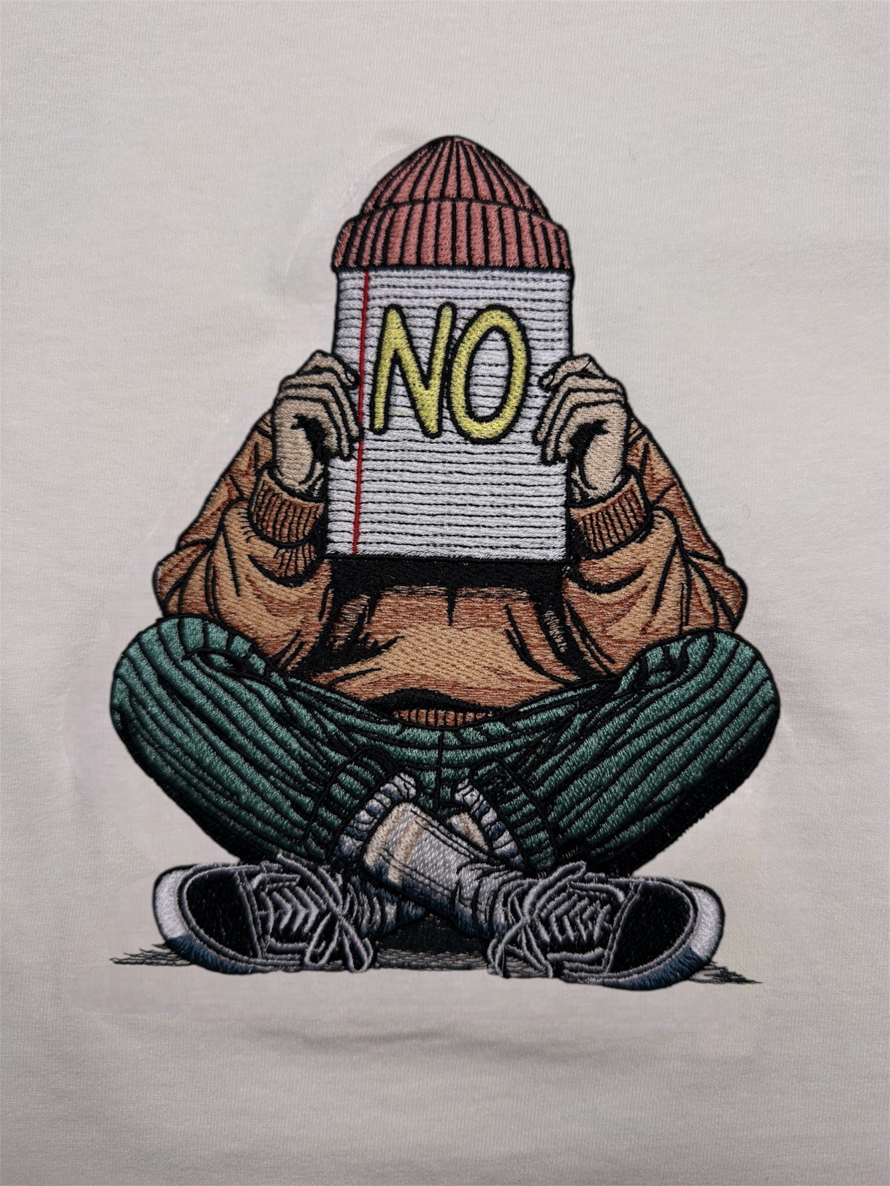 “No.”: Respectfully.