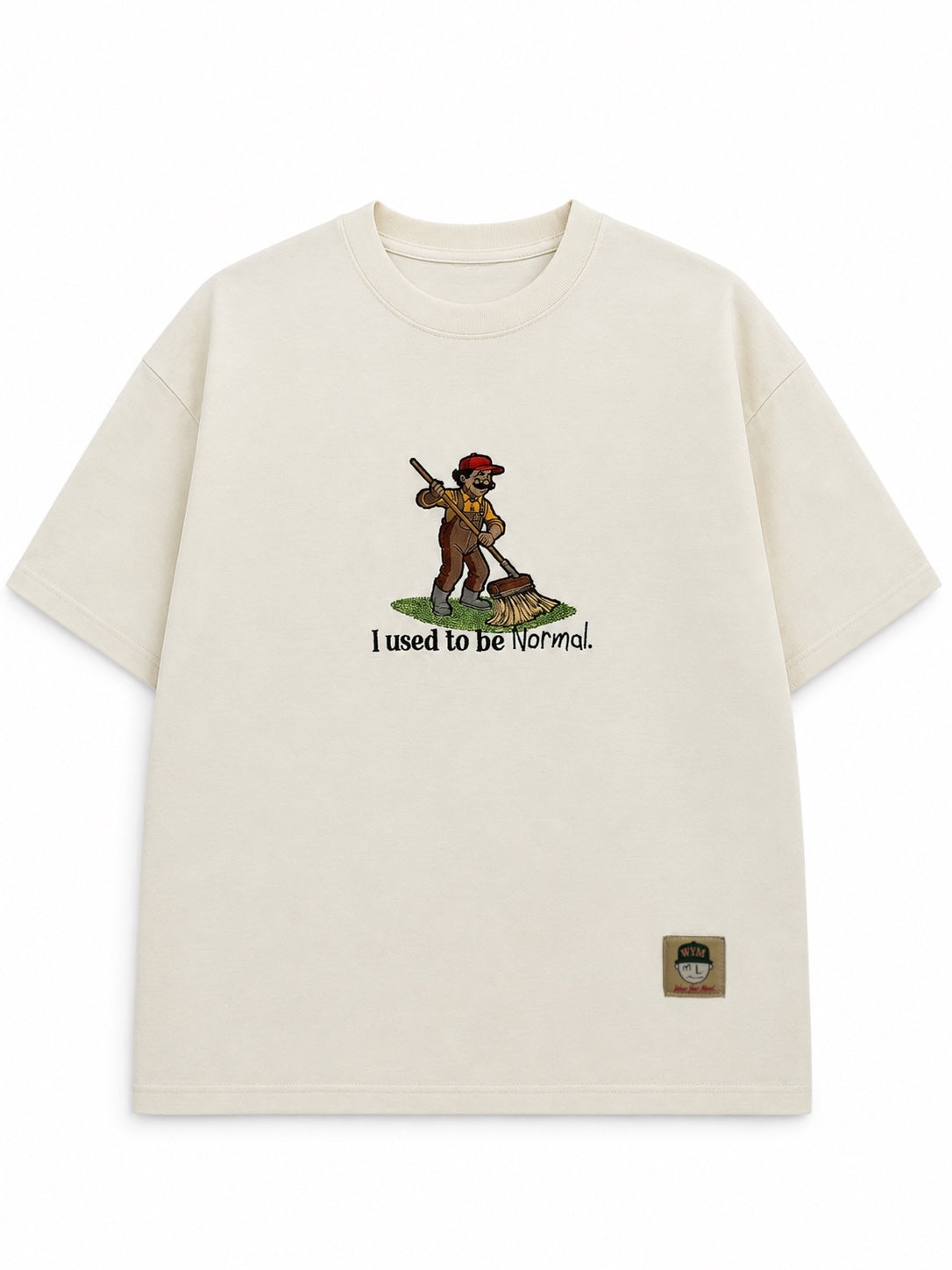 Abnormal Embroidered Tee | MLABEL.