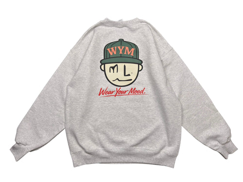 Keep Going Embroidered Heavyweight Sweatshirt | MLABEL.