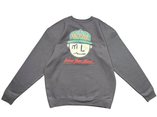 Patience Embroidered Heavyweight Sweatshirt | MLABEL.