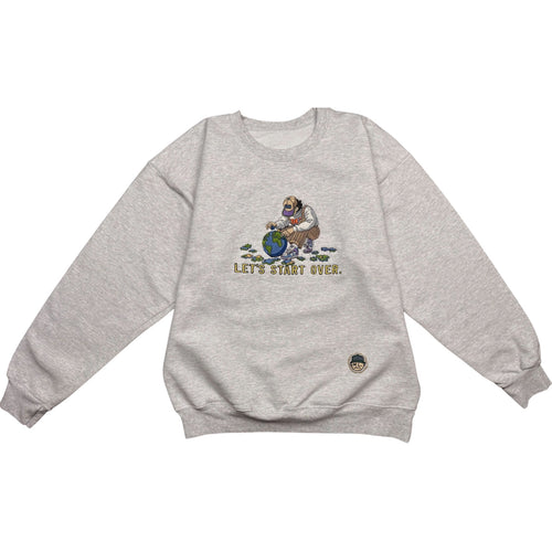 Reset Embroidered Heavyweight Sweatshirt | MLABEL.